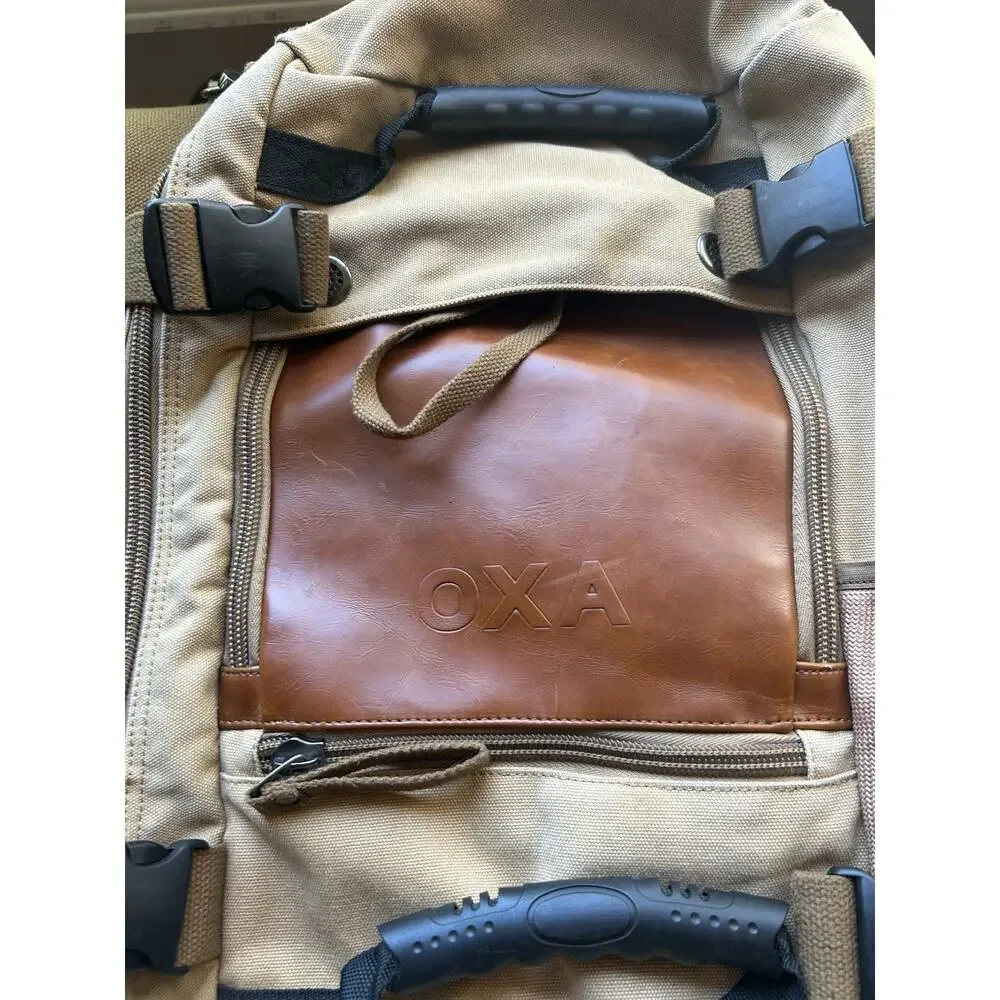 OXA military vintage canvas backpack or messenger bag